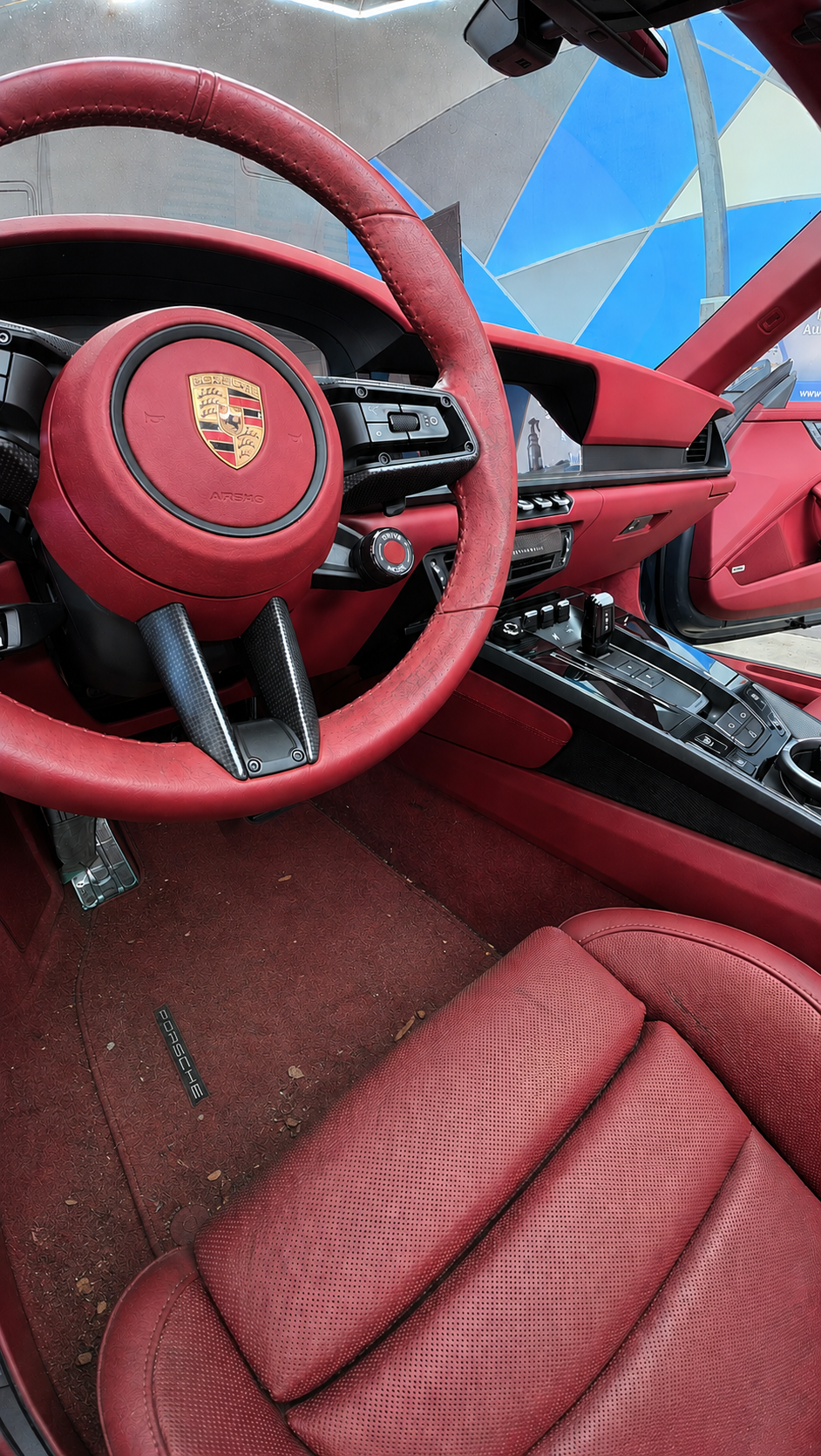 Porsche Cockpit nach der Veredelung